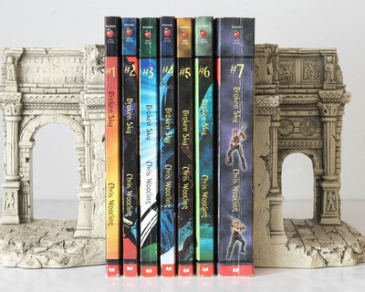 Chris Wooding BROKEN SKY Complete Series Lot of 7 (#1-7) Set Paperback Books