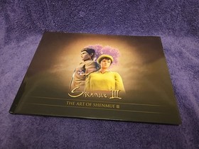 Shenmue 3 III Kickstarter Art of Shenmue Book & We Saved Shenmue Shirt M Medium 