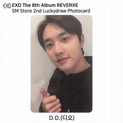 EXO 8th Album REVERXE SM Store 2nd LuckyDraw Photocard | eBay
