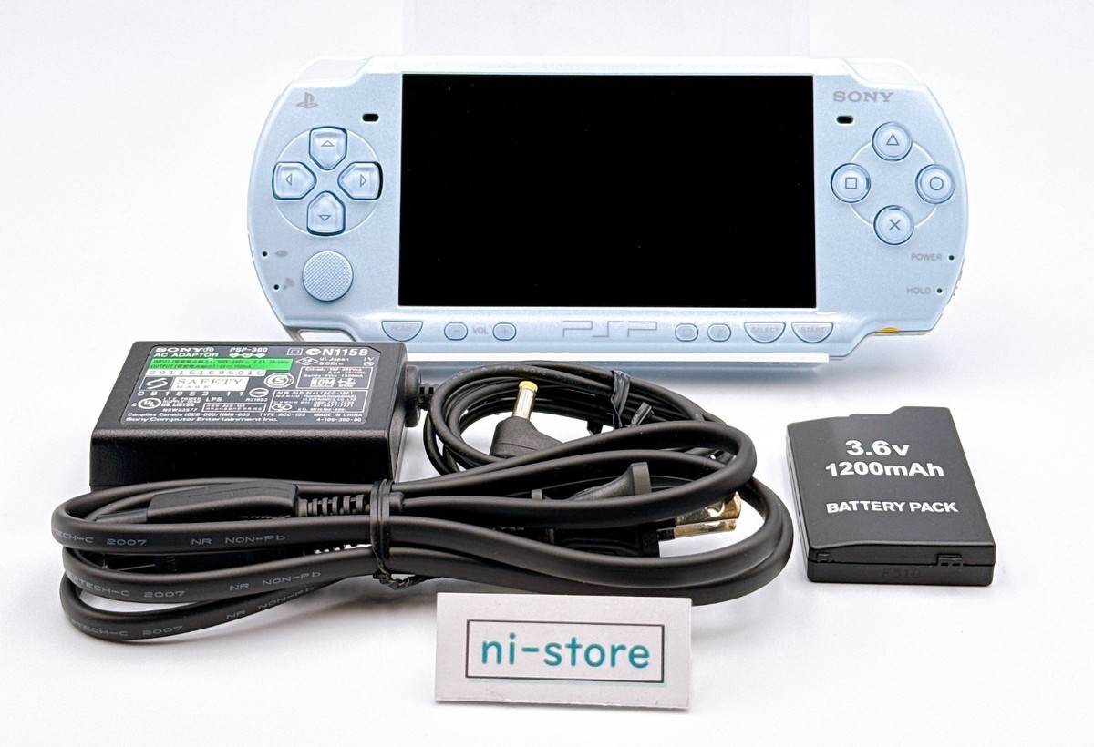 Sony PSP-2000 PSP 2000 Console Blume Felicia Blue Region free