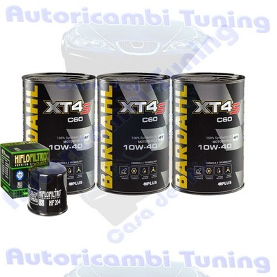 Bardahl XT4S 10W40 Ölwechsel Kit Für Yamaha YXE850 Wolverine X2 R-Spec 2020