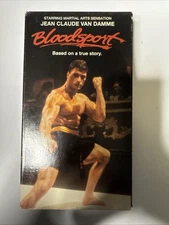 BLOODSPORT - VHS - Jean Claude Van Damme - Martial Arts - 1988