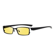 Men's Polarized Night Vision Yellow Reading Glasses-Anti-Glare Driving​ Glasses