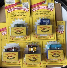 Set Of 5 Matchbox Originals Limited Edition Series III Mini MOKO Toy Vehicles