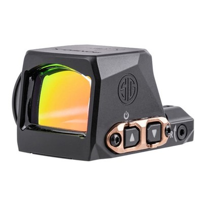 Sig Sauer SORX1208 Romeo-X Black Anodized/Rose Gold 1x24mm 2 MOA Red Dot/32 MOA
