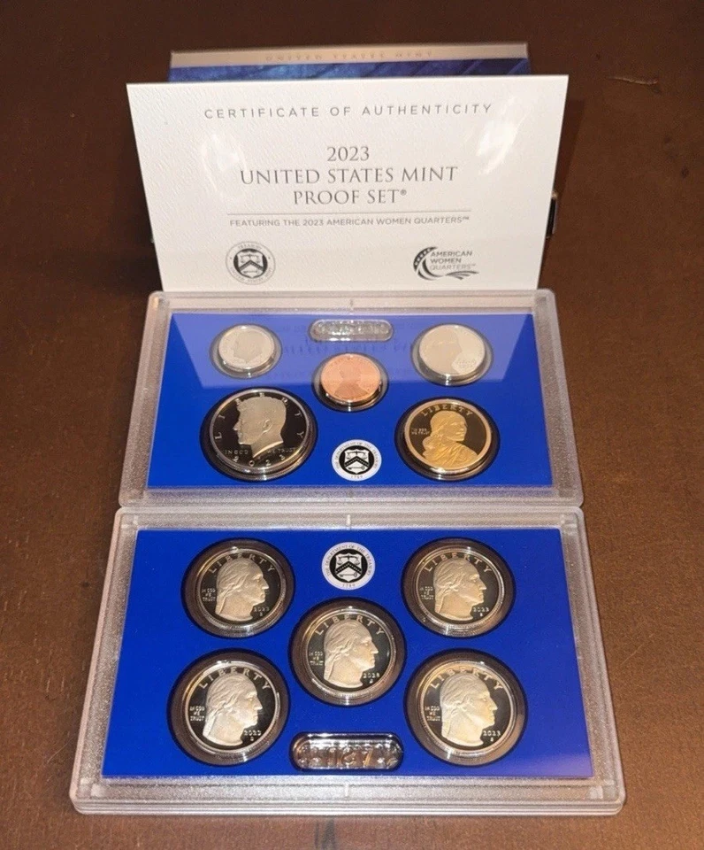 2023 United States Complete  10 Coin Proof Set & COA - Image 3 of 4