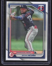 2024 Bowman Prospects Bryan Acuna Minnesota Twins #BP-4