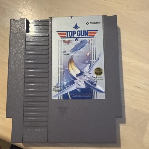 NES Nintendo Top Gun Game Tested