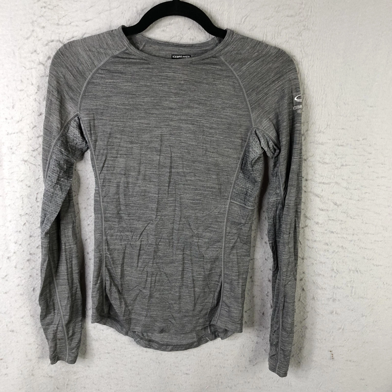Icebreaker Shirt Womens XS Gray Merino Wool Bodyfit Zone Base Layer Long Sleeve
Opens in a new windo
