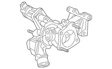 Genuine Honda Turbocharger Assembly 18900-64a-a21 Genuine Honda Turbocharger Assembly 18900-64a-a21