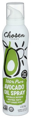 Chosen Foods Pure Avocado Oil Spray 140 ml (Pack of 6)