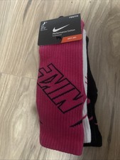 Nike kids performance cotton  socks SX4715 961 size M  5y-7y (3pair)