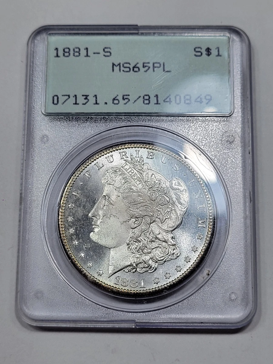Proof-Like PCGS Grade MS 65 Morgan Dollars (1878-1921) for sale | eBay