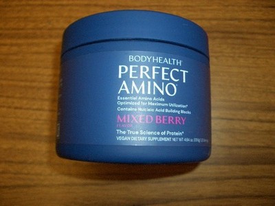 Bodyhealth Perfect Amino Essential Amino Acid Powder, 4.6 oz (20 servings) Berry
