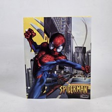 Vintage 2005 Marvel Spider Man School 2 Pocket Binder File Folder New