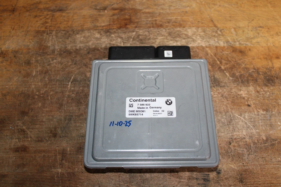 OEM BMW E82 E88 E90 E92 E93 DME ECU N54 Engine Computer Control MSD81 - Image 3 of 4