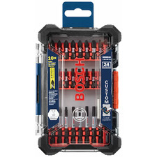 BOSCH SDMS24 Screwdriver Bit Set,Steel, 24 Pieces