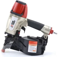 CREWTOWER CN565B Pneumatic Coil Nailer 15Gauge 1-1/4" to 2-1/2" Siding Nail Gun
