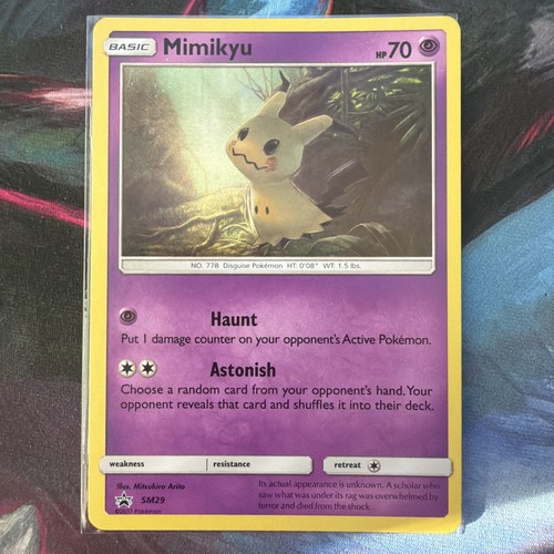 Pokémon - Mimikyu - SM29 - Sun Moon Promos - NM - 🌀SWIRL 🌀