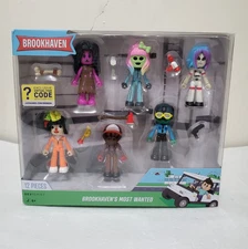 Roblox DevSeries Jail Break Hiding in Plain Sight Action Figure PK Virtual Code