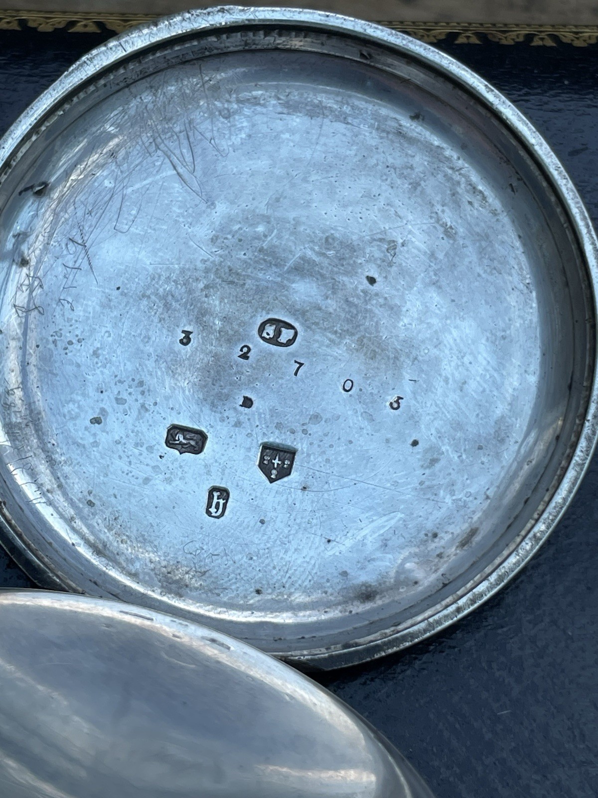 Antique Solid Silver Fusee Stop Seconds Pocket Wa… - image 7