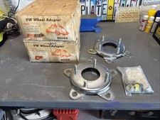 4 Vw Volkswagen Bug Wheel Adapters Adapts Wide 5 To 1968 Vw 4 Lug Ghia Beetle