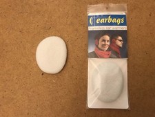 Earbags Ohrenwärmer Farbe Weis Gr.S 6cm. Neu mit Etikett .