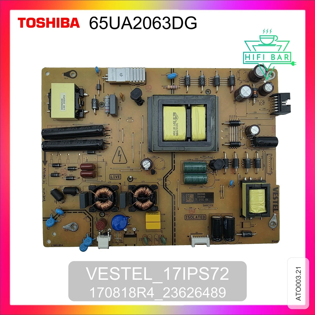 BARRES LED TOSHIBA TV 40D1333B/40L1333B/40L1353B/40L1354B Kit 10 Barres