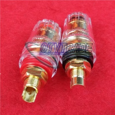 2pcs Speaker Banana   Terminal Long Binding Post new *rr