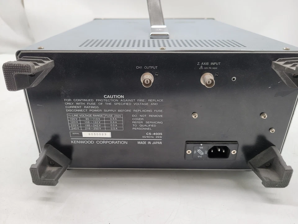 Osciloscopio Kenwood CS-4035 CS4035 40 MHz 50/60 Hz 29 W Foto 2 de 4