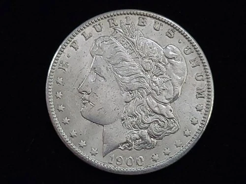 1900-O Morgan Silver Dollar Uncirculated Detail Tiny Scratch on Cheek NICE!