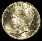 1923 $1 Peace Dollar- Choice Gem BU- SMH 1852