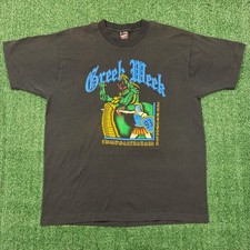 Vintage 90s Sigma Pi Greek Week Dragon T-shir...