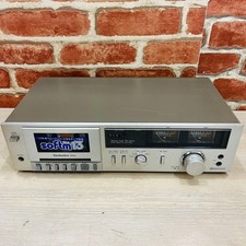 Technics RS-M13 Stereo Cassette Deck DOLBY SYSTEM Silver AC100V 50/60Hz 10W