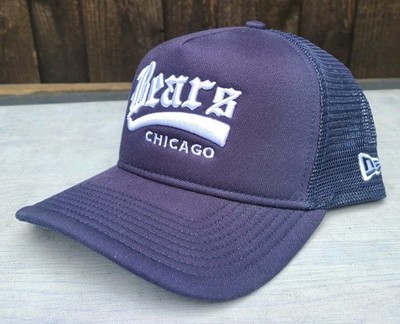 New Era NFL Chicago Bears 9FORTY snapback trucker hat navy | eBay