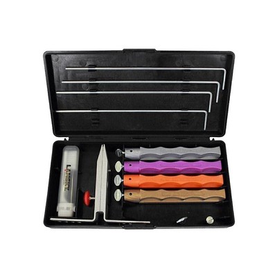 Lansky Diamond Sharpening System: Deluxe 4-Stone Diamond Knife Sharpening Kit...