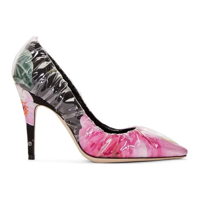 Jimmy Choo Floral High (3-3.9 in) Heel Height Heels for Women for