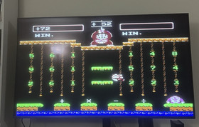 Nintendo Donkey Kong Jr. Math - NES - Used. 5 Screw variant! Free shipping!!!