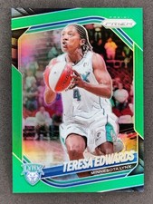 2025 Panini WNBA Prizm TERESA EDWARDS Green Prizm #126 Minnesota Lynx