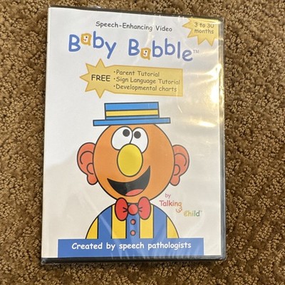 Talking Child Baby Babble DVD Sign Language Tutorial 45min 2004