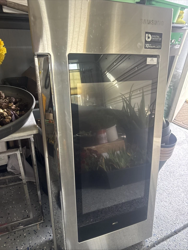 Puerta de refrigerador original Samsung OEM - Modelo RF28N9780SR Foto 4 de 4