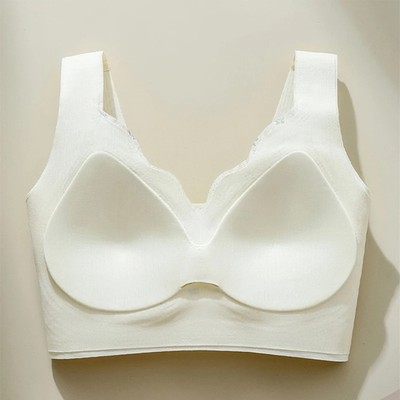 Sexy Spitzen-BH im Trägertop-Stil mit wunderschönem Rückendesign nahtlos ohne Stahlring