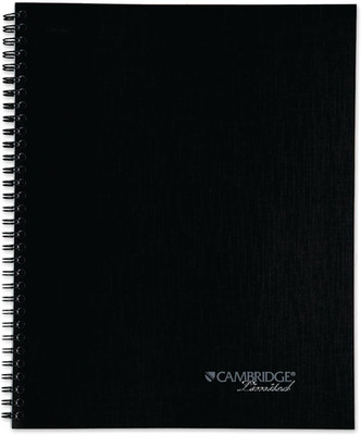 Business Notebook, Action Planner, Legal Ruled Paper, 8-1/2'' X 11'', 80 Sheets, F