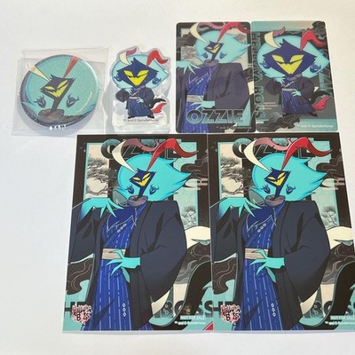 Helluva Boss Ozzie Buttons Acryl Figuren Clear Card Authentic Rare