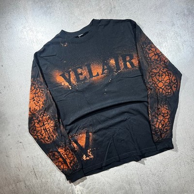 Velair Supply Co Bleach Long Sleeve Shirt 2XL Black Streetwear