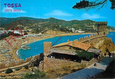 Ansichtskarte_ Tossa De Mar, Las Murallas Y La Torre 'De'n Joanas'
