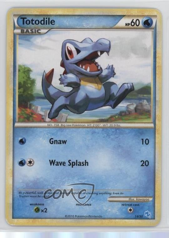 Totodile Pokémon Gyarados & Raichu Trainer Kit #16 2010
