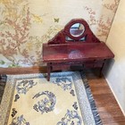 Vintage Dollhouse Diorama Room Box Lighted Shadow Box Miniature Furniture Lamp — photo 5