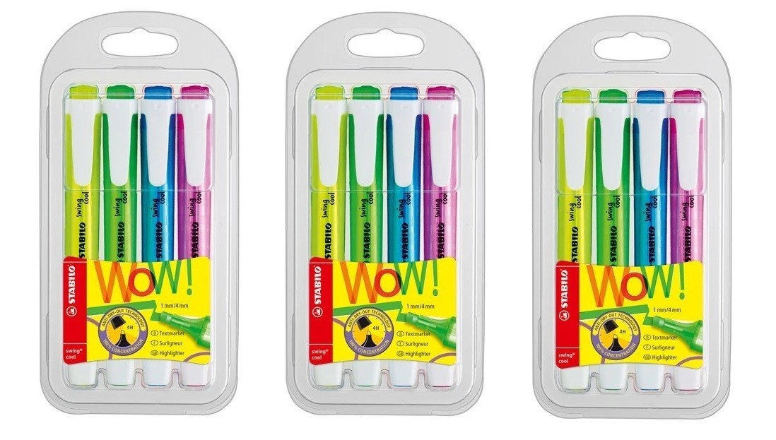 Swing cool evidenziatore multi 4 pezzo(i) - Immagine 2