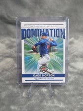 2024 Panini Prospect Edition Domination #10 Cade Horton Chicago Cubs Green Foil